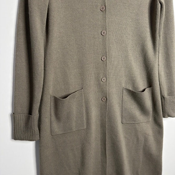BCBG MAXAZRIA Long Duster Cardigan - Picture 3 of 8